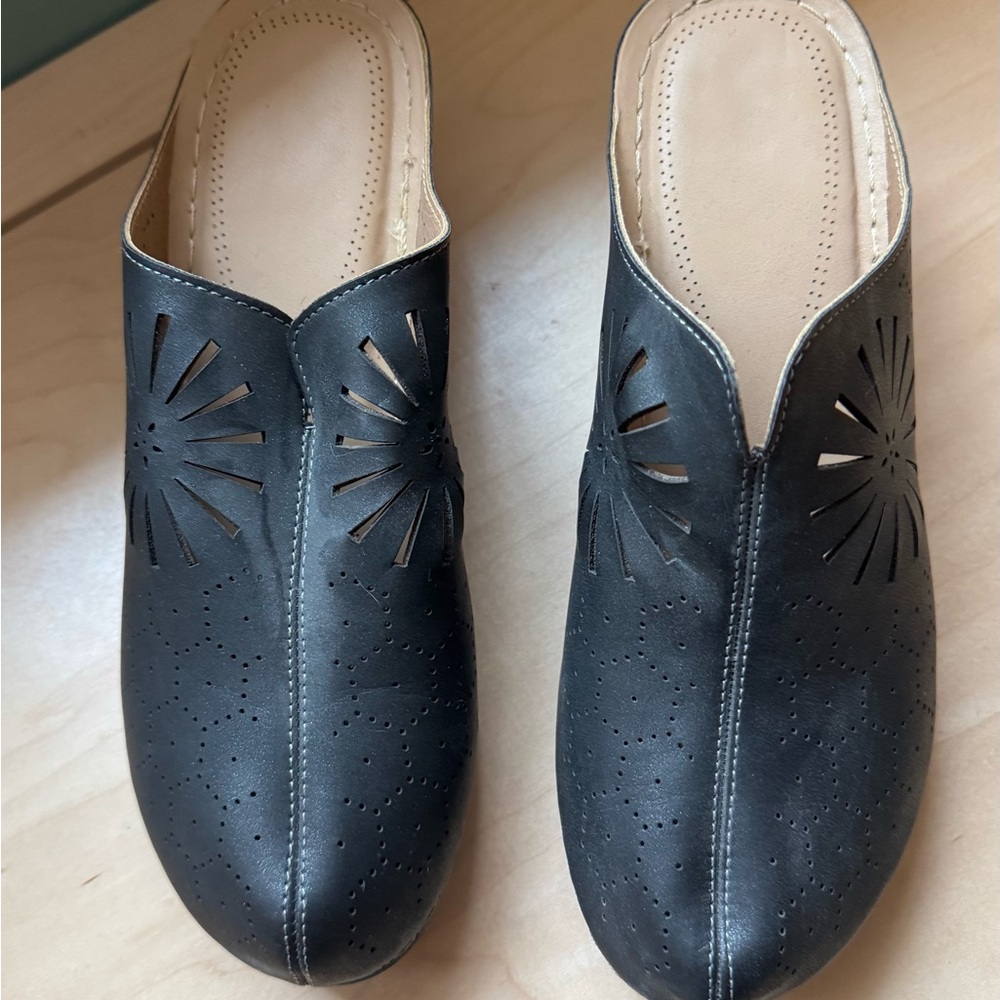 Elegant Black Women's Slip-On Shoes
